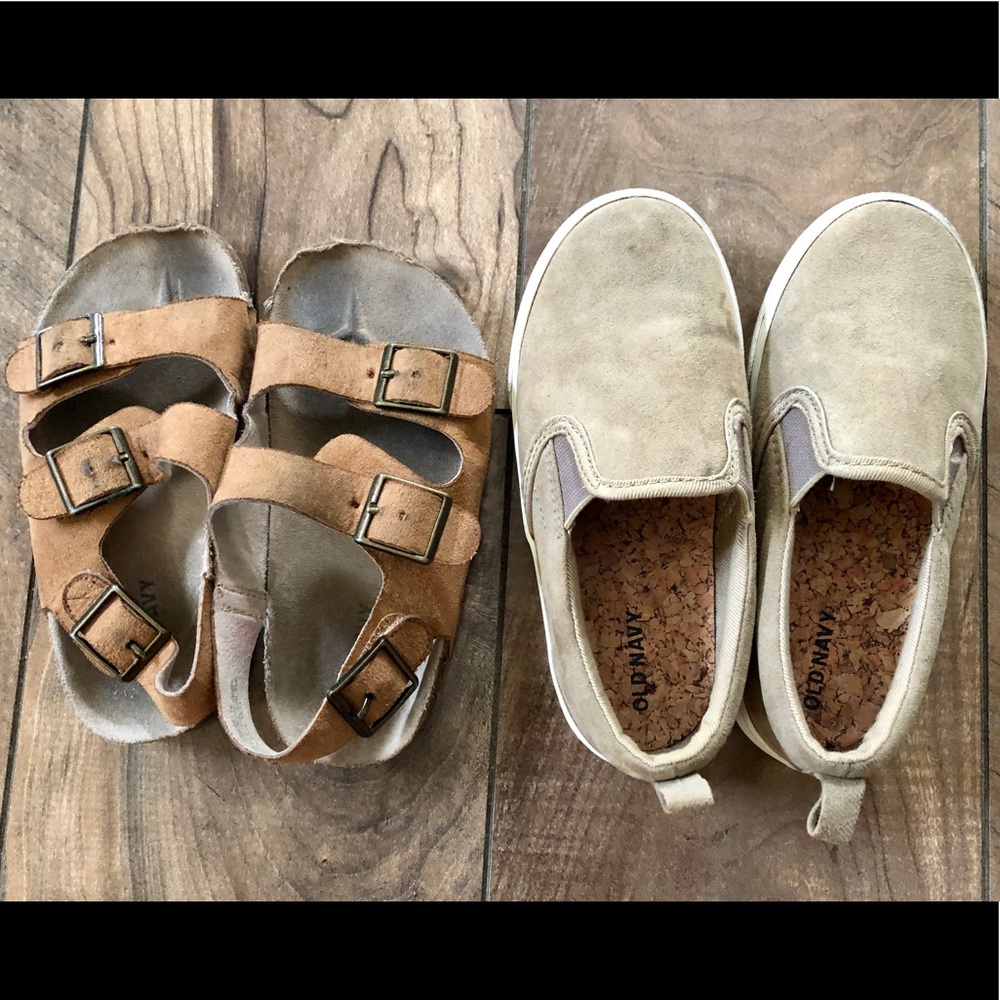 Old Navy toddler boy shoes & sandals bundle